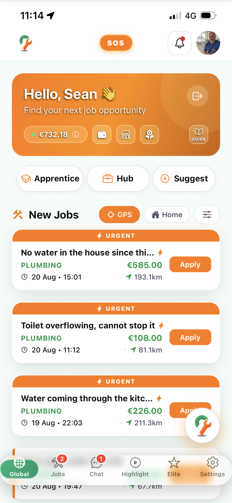 Tradesfind tradesman home - jobs near you